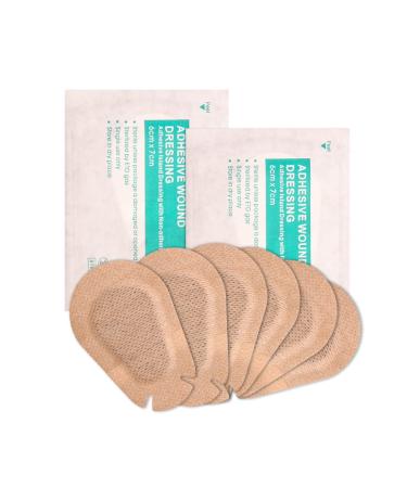 40pcs Adhesive Eye Patches for Adults/Kids Skin Color Non-Woven Adhesive Bandages Wound Dressings for Adults/Kids 40pcs Skin