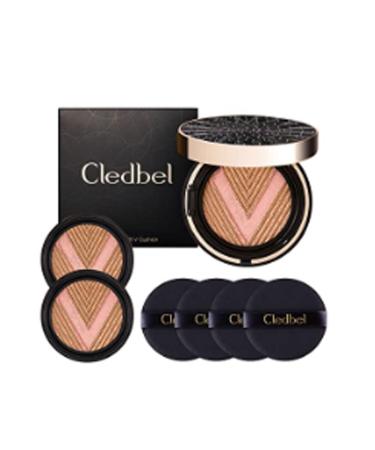 Cledbel Miracle Power Super Cover Cushion SPF50+/PA+++ 13g+Refill 2ct + Puff 4ct (No 23) - Buy Online on GoSupps.com