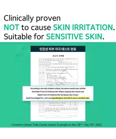 MAKE P:REM UV Defence me. No Sebum Sunscreen SPF 50+ PA++++ Reef-Safe Silky Texture with Poreless and Matte Finish UVA/UVB Protection Korean Sunscreen 1.69 fl. oz. (50ml) - Buy Online on GoSupps.com