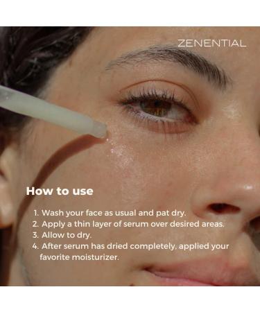 Zenential | Face Serum 10% Liposomal Vitamin C + Vitamins E and F Hyaluronic Acid and Bioplacenta | 50ml Capsules | Anti-aging Anti-wrinkle Anti-spot Moisturizing | 98.4% Natural Vegan - Buy Online on GoSupps.com