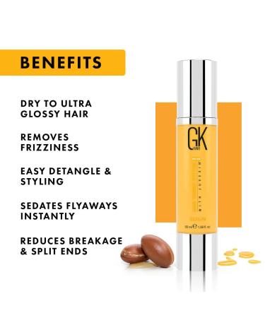 Buy Gk Balancing Shampoo & Conditioner Combo 300ml | Argan Oil Serum 50ml | Repair Dry & Frizzy Hair | Sulfate & Paraben Free | International Shipping Available - Buy Online on GoSupps.com