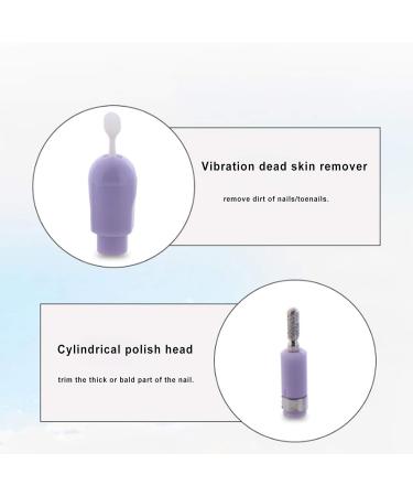 Electric Foot Files 5 in 1 Multi-Functional Pedicure Tool Potrable Sturdy Hands and Feet for Exfoliate Manicure Pedicure Remove Dead Skin - Buy Online on GoSupps.com