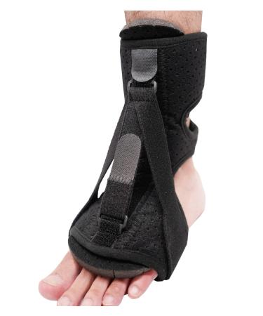 2022 New Version Plantar Fasciitis Night Splint Foot Drop Orthotic Brace, Adjustable Elastic Dorsal Night Splint, Orthotic Brace Sleep Support Pain Relief from Tendonitis, Heel, Arch