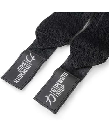 Strength Shop Zeus Wrist Wraps Black IPF Approved | 30cm | International Shipping Available - Buy Online on GoSupps.com