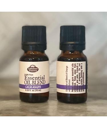 Buy Fabulous Frannie Calm Anger Essential Oil - 10ml Patchouli & Sweet Orange Blend for Emotional Balance - Buy Online on GoSupps.com