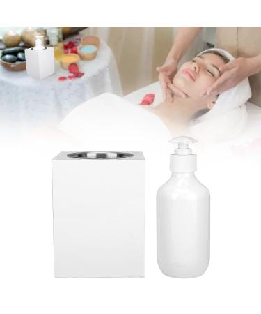 Massage Lotion Warmer - Quick Heating Oil Heater with Adjustable Temperature Control | Portable Aluminum Alloy (US Plug - Buy Online on GoSupps.com