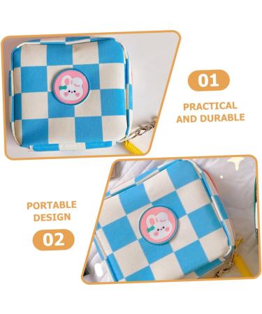 Aunt's Towel Storage Bag Organizer - Set of 2 | Travel & Make up Bag | Purse & Sanitary Napkin Holder | Nursing Pad & Period Pad Pouch - Buy Online on GoSupps.com