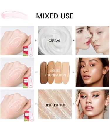 Niacinamide Serum Watermelon Glow Niacinamide Moisturize Serum Watermelon Glow Skincare with Hyaluronic Acid Glycerin Vitamin E Lightweight Hydrating Brightening Face Serum for Skin Care - Buy Online on GoSupps.com