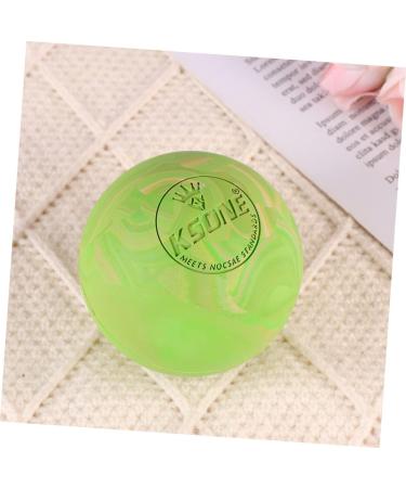 Frcolor Mini Yoga Massage Ball - 6.5cm Green Fitness Fascia Ball with Adhesive Strips & Net Bag - Ideal for Sports & Relaxation - Buy Online on GoSupps.com