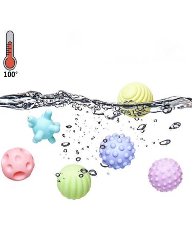 Eastuy Baby Sensorgelen | 6-Piece Structured Multi-Ball Set for Toddlers | Perfect Preschool Gift for Developing Intelligence & Touch - Buy Online on GoSupps.com