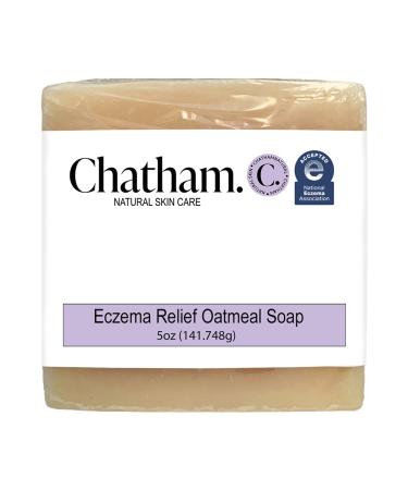 Chatham Natural Skin Care Eczema Relief Oatmeal Soap Soothing oatmeal bath treatment for eczema rosacea psoriasis 1