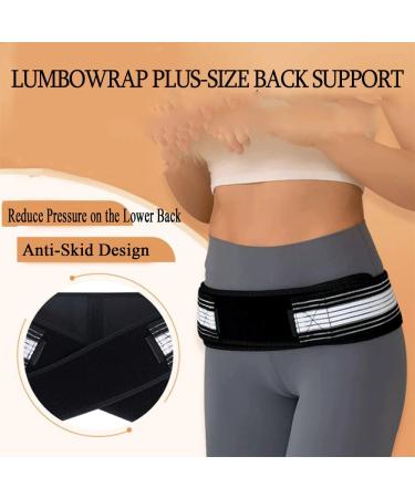 Lumbowrap Plus-Size Waist Support Lumbowrap Plus-Size Back Support Lumbowrap Plus Size Lumbowrap the Plus Size Hip & Lower Back Wrap for Big Waists (1pcs 120cm/47.2in) 1pcs 120cm/47.2in - Buy Online on GoSupps.com