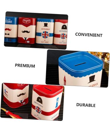 4-Piece Blade Recycling Box Set | Organizer for Waste Razor Blades | Cute & Functional Storage Solution for Students - Buy Online on GoSupps.com