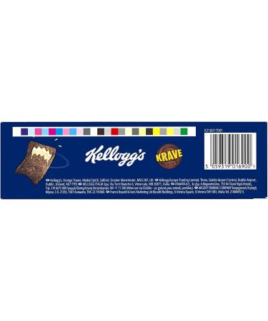Kellogg's Krave Cookies & Cream Flavor Crispy cocoa cereal filled with cream - Buy Online on GoSupps.com