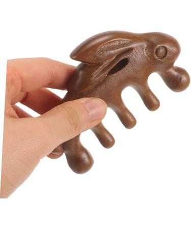 Buy Minkissy Wood Massage Comb - Handheld Body & Scalp Massager | Thai Massage Tool for Relaxation | International Shipping - Buy Online on GoSupps.com