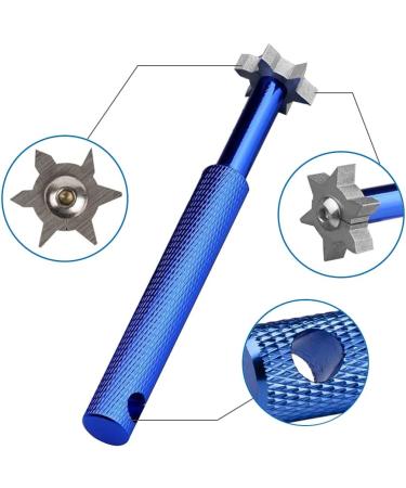 XCELLENT Golf Club Groove Sharpener with 6 Cutter Blades - Blue - Buy Online on GoSupps.com