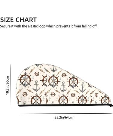 Hair Towel Wrap - Quick Drying Hair Turban with Button | Ultra-Absorbent Head Towel for Fast Hair Drying - Buy Online on GoSupps.com