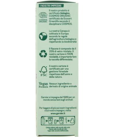  Garnier Garnier Organic Night Face Oil Multi-Repairing Night Oil with Organic Hemp Seed Oil and Vitamin E For Stressed Skin Even Sensitive Skin and First Wrinkles 30ml Pack of 1 - Buy Online on GoSupps.com