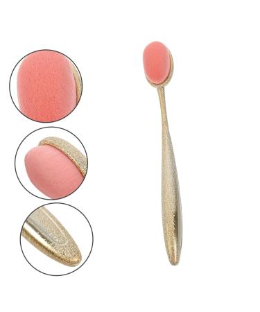 Angoily Foundation Brush - Versatile Blusher & Concealer Makeup Tool | Premium Sub-Golden Cosmetic Brush for Flawless Application - Buy Online on GoSupps.com