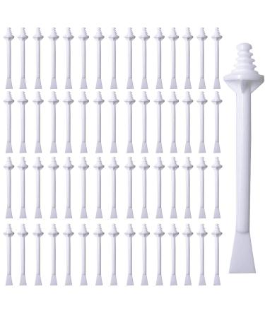 Gtiwung 100 piece Nasen hair wax Applicator waxing sticks Applicator plastic wax rod dual use of nose wax sticks nasal hair rods for nostril cleaning and nasal hair removal