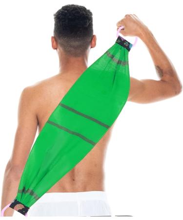 WLLHYF Exfoliating Back Scrubber - Double-Sided Exfoliator Washcloth Towel for Men and Women - Skin Care Body Scrubber - Buy Online on GoSupps.com
