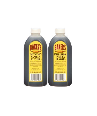 Baker's Imitation Vanilla Extract (7.62 oz / 2-Pack)
