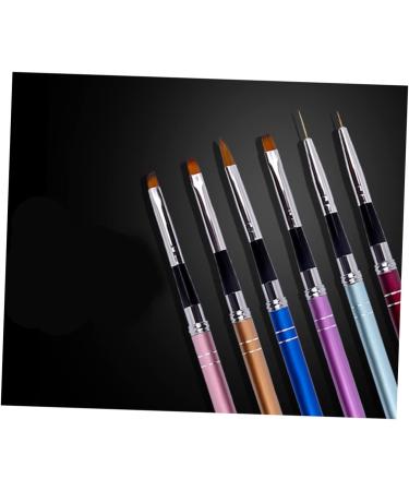 FRCOLOR Set Nail Stripping Brush Nail Art Liner Pen Nail Art Liner Brush Dotting Painting Pen Stripers Manicure medium Red - Buy Online on GoSupps.com