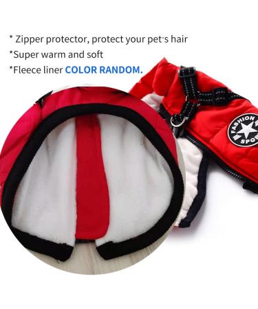2-in-1 Large Dog Jacket & Harness - Outdoor Sport Vest & Warm Winter Coat for Big Dogs (5XL Black) - International Shipping - Buy Online on GoSupps.com