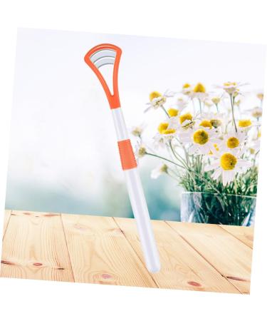TOVINANNA Tongue Scraper & Cleaner - Best Tongue Brush for Fresh Breath | Adult Tongue Cleaning Tools - Buy Online on GoSupps.com