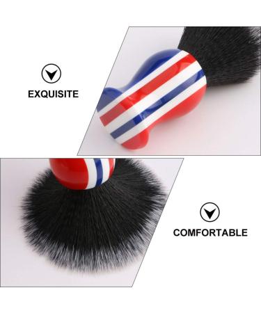 Lurrose Soft Bart Brush & Mustodle Brush Soap Bowl Set - Barber Hair Brush & Safety Razor Stand for Men - Premium Resin Grooming Kit - Buy Online on GoSupps.com