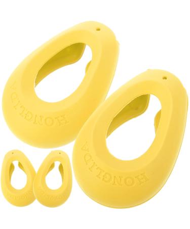 Beavorty 2 Pairs Ear Muffs Black Protection Hair Coloring Ear Covers Shower Ear Showering Accessories Ear Cover Unisex Dye Ear Shower Protector Water Proof Silica Gel Pregnant Woman