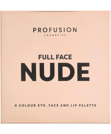 Profusion Cosmetics Full Face Palette Nude | 8 Shade Eye, Face, and Lip Palette - Buy Online on GoSupps.com