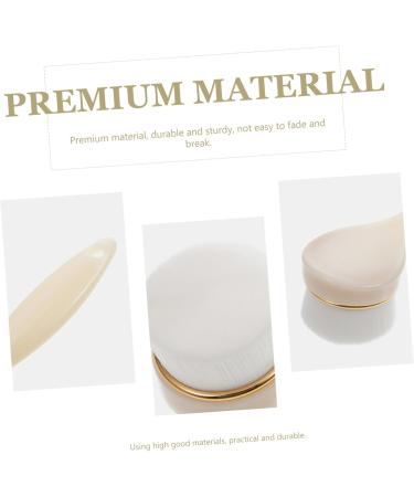 Housoutil Face Brush Handheld Face Scrubbers Manual Facial Brush Handheld Face Wash Brush Silicone Facial Brush Face Wash Brush for Pore Cleansing Silica Gel Miss Washing Device Long Handle - Buy Online on GoSupps.com