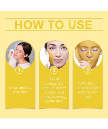 Bexdug Peel Off Facial Film Face Tightening Peel Film Facial Hydration Tightening Cream Brightening Golden Sleep Film For Men Women - Buy Online on GoSupps.com