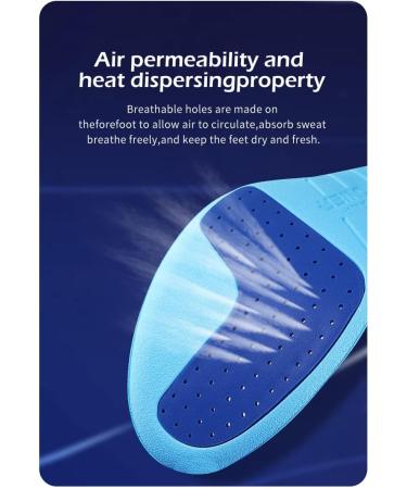 OUPOWER Soccer Cleats Insoles - Poron Foam Inserts for Anti-Slip Support (US8.5-9) - Buy Online on GoSupps.com