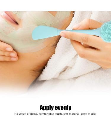 Raguso Manual Silicone Face Scrubber & Facial Cleansing Brush - Eco-Friendly Green Makeup Cleaning Tool - Buy Online on GoSupps.com