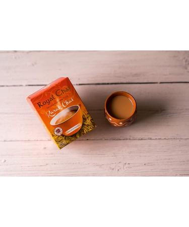  Royal Chai Royal Chai Karak Chai Unsweetened 180g (Pack of 4) - Premium Instant Tea - Karak Tea - Natural - Instant Karak Tea - Buy Online on GoSupps.com