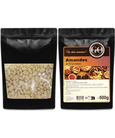Shelled almonds 500 g - LA PLANTIGO - Buy Online on GoSupps.com