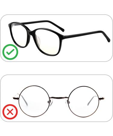 10 Pairs of Clear SMARTTOP 2.5mm Anti-Slip Silicone Nose Pads for Glasses - Self-Adhesive & Soft Air Bag Nose Pad for Eyeglasses, Sunglasses, Reading Glasses - Buy Online on GoSupps.com