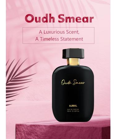 A_jmal ARTISAN - OUDH SMEAR Long lasting Fragrance Handpicked Luxury Perfume for Men 100ml. - Buy Online on GoSupps.com