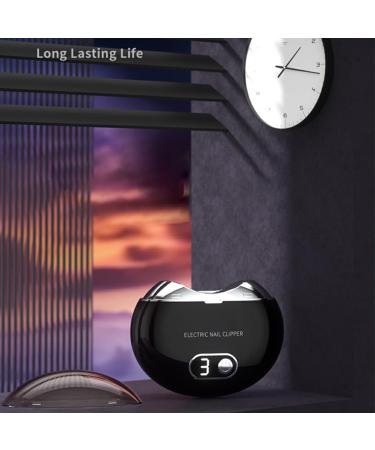 kawehiop Electric Nail Cutter with Three-Speed Speed Adjustment Automatic Nail Fingernail ABS Electric Nail Clip Nail Clippers Red - Buy Online on GoSupps.com