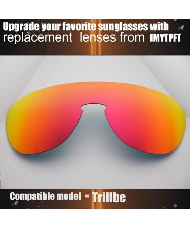 IMYTPFT Replacement Lenses for Oakley Trillbe - Red Color One Size | Premium Quality & International Shipping - Buy Online on GoSupps.com