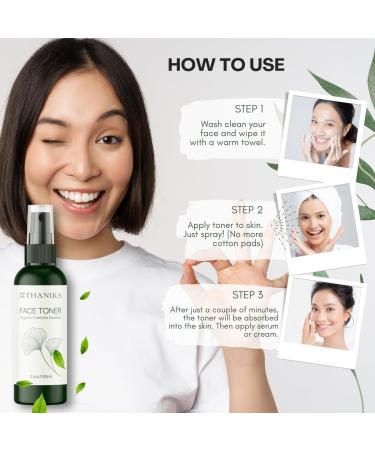 Centella Asiatica Face Toner Spray - Anti-Aging & Acne Solution | 3.4 fl oz - Shop Now for International Shipping - Buy Online on GoSupps.com
