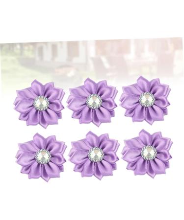 Alipis 1 20pcs Head Band Listones para Manualidades Ribbon Cloth Flower Headband The Flowers Clothes Flower Purple Size 1 - Buy Online on GoSupps.com