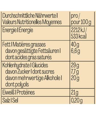 Maxinutrition Protein Cream Hazelnut-Nougat 200g - High Protein Chocolate Spread with 21% Protein & 24% Hazelnut - Low Sugar Nut Spread (7.7g) - Buy Online on GoSupps.com
