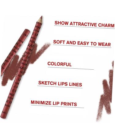  FRCOLOR FRCOLOR 12 Pieces Lip Pencil Eyeliner Delineador De Duracion Makeup Kit Makeup Supplies Makeup Accessory Lip Pencil Makeup Female Lip Pencil - Buy Online on GoSupps.com
