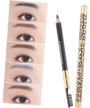 BIUDECO 2pcs Makeup Eyebrow Pencils Long Lasting Eyebrow Pencils Double Head Eyebrow Pencil Eyebrow Pencil Brush 1 count (Pack of 1) Brown - Buy Online on GoSupps.com