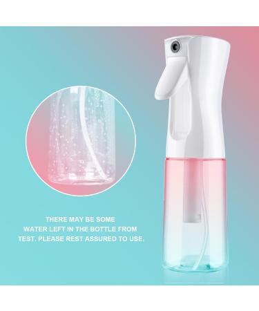 Uraqt 200ml Atomizer Spray Bottle Gradient Pink Green | Perfect for Hair Styling Plants & Cleaning - Buy Online on GoSupps.com