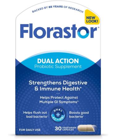 Florastor Probiotics Digestive & Immune Health Bundle with 54 & 30 Capsules Probiotics for Women & Men Helps Flush Out Bad Bacteria & Boosts Good with Saccharomyces Boulardii CNCM I-745 Strain - Buy Online on GoSupps.com