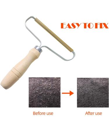 Portable Lint Remover & Sweater Defuzzer | Double-Sided Clothes Fuzz Shaver for Lint & Dust Removal | International Shipping Available - Buy Online on GoSupps.com
